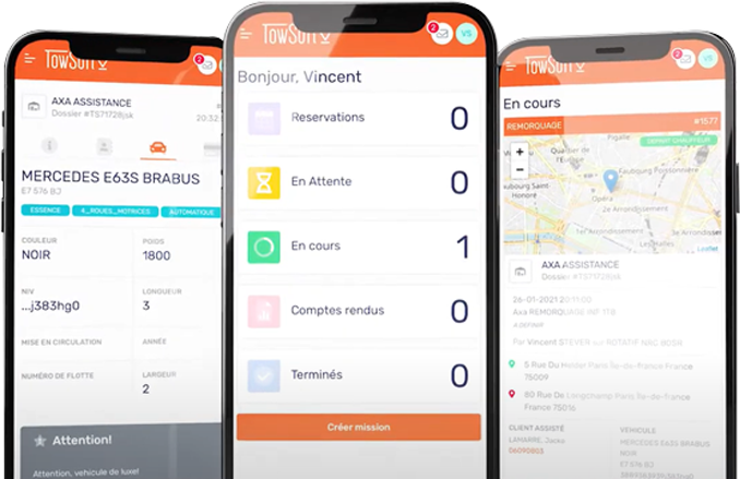 Application mobile MoovSoft pour les équipes terrain